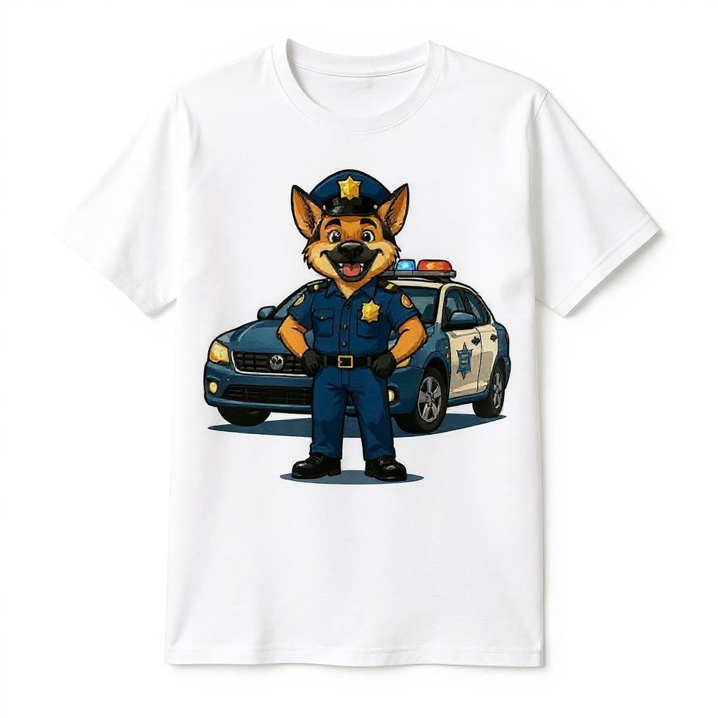 The Police Chief - Custom Pet or Person Photo T-shirt