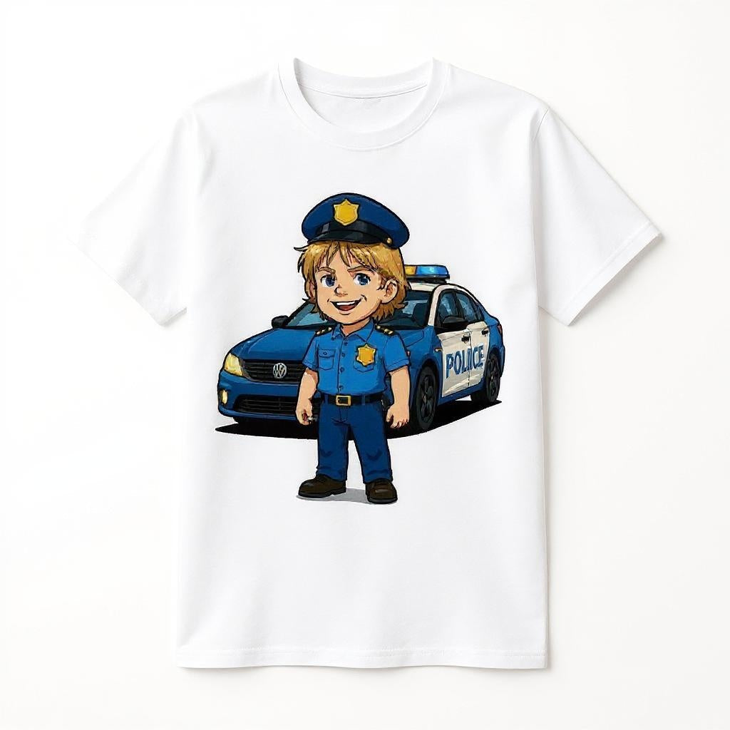 The Police Chief - Custom Pet or Person Photo T-shirt