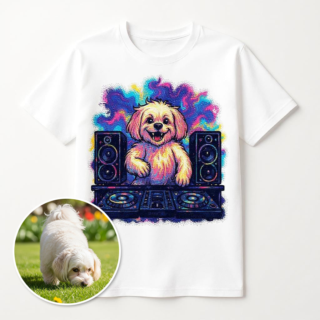 The DJ - Custom Photo T-shirt