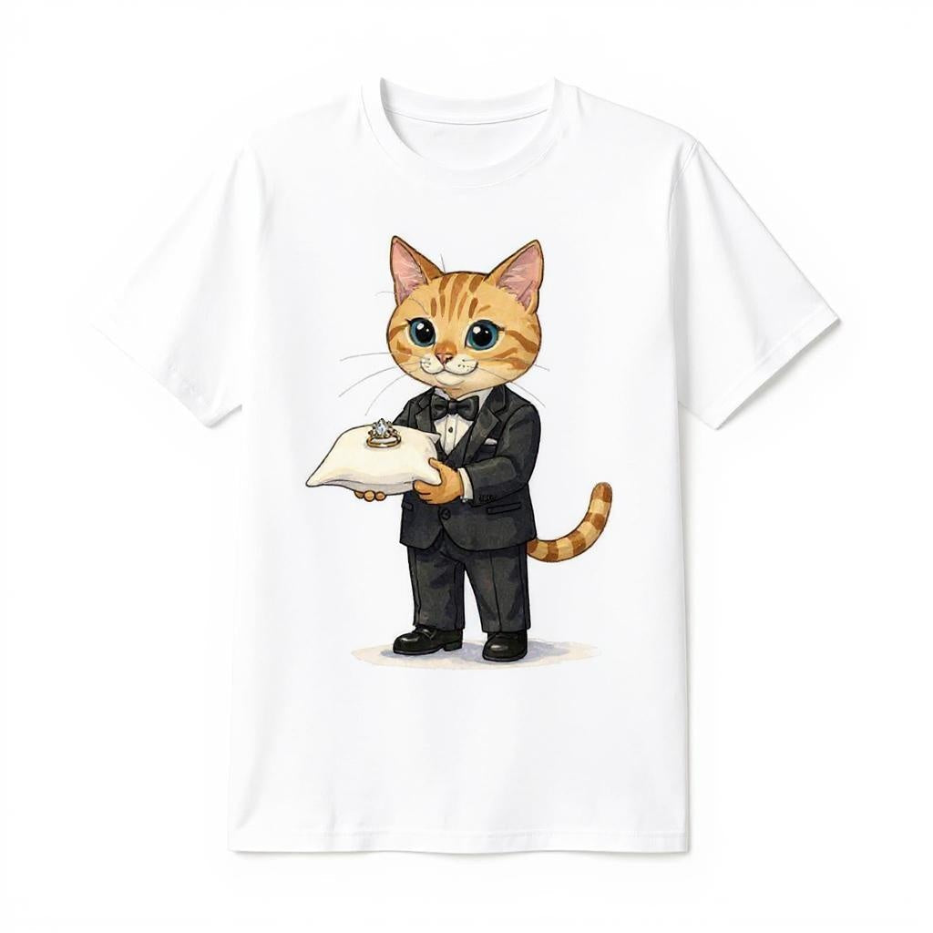The Ring Bearer - Custom Person or Pet Photo T-shirt