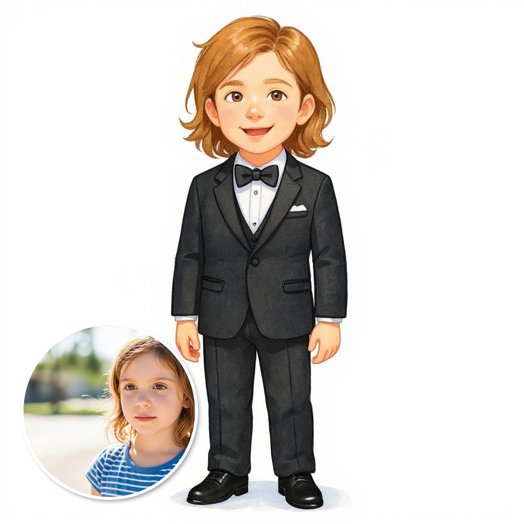 The Secret Agent - Custom Pet or Person Photo Sticker