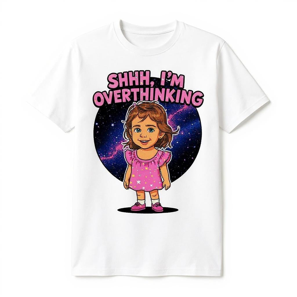 The Overthinker - Custom Pet or Person Photo T-shirt