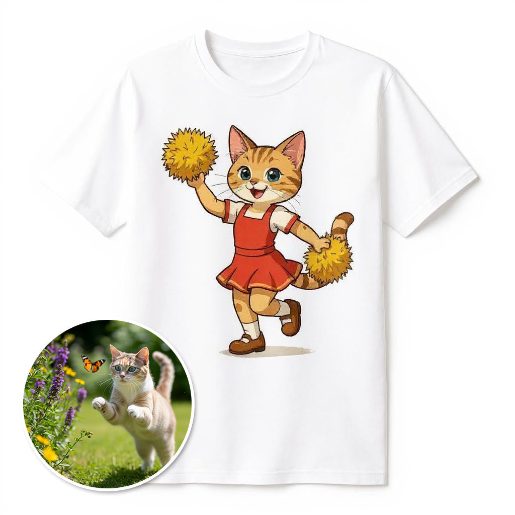The Head Cheerleader - Custom Photo T-shirt