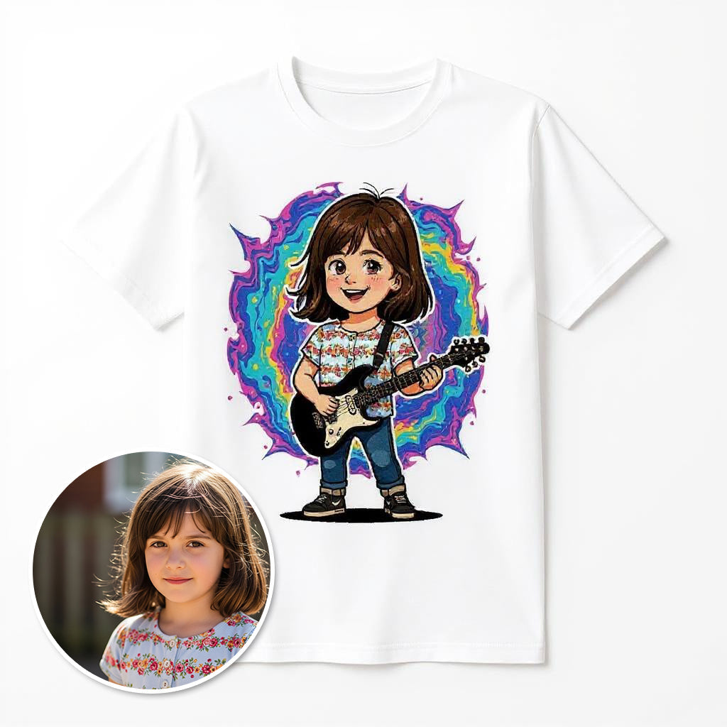 The Rock Star - Custom Photo T-shirt
