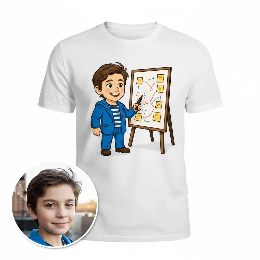 The Project Manager- Custom Person or Pet Photo T-shirt