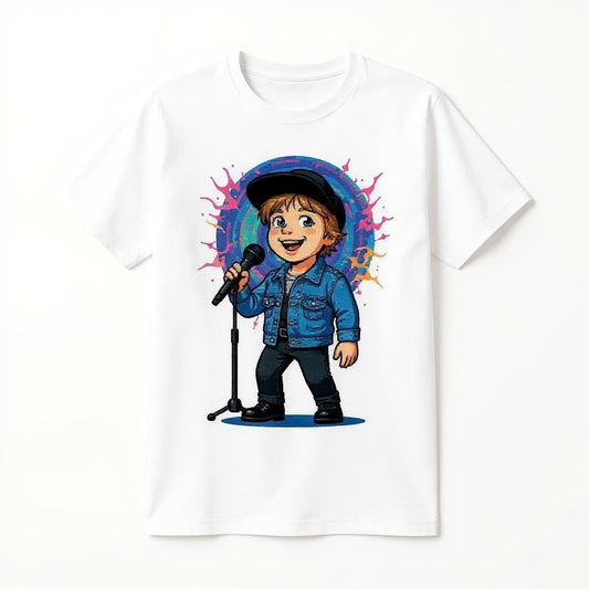 The Singer - Custom Photo T-shirt