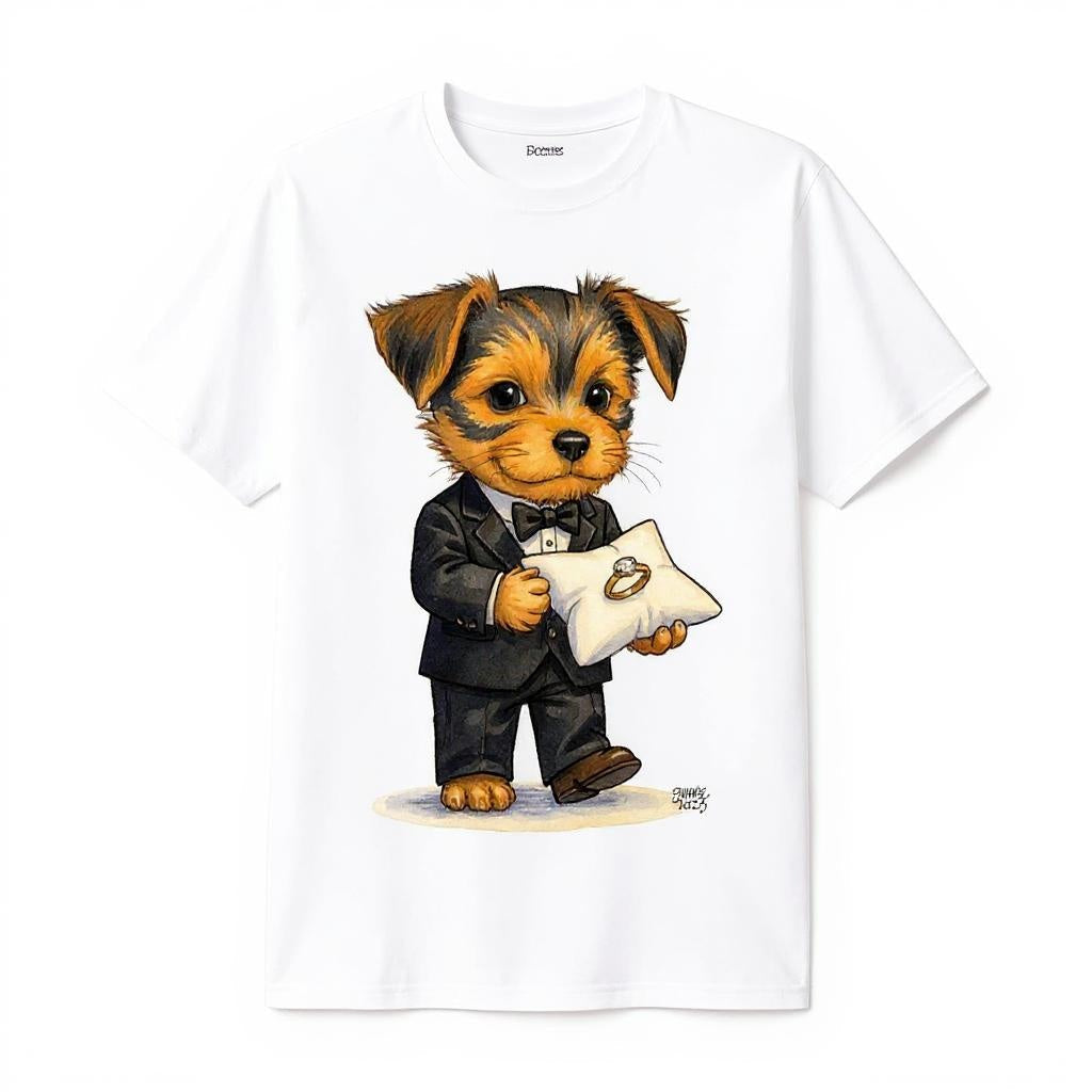 The Ring Bearer - Custom Person or Pet Photo T-shirt