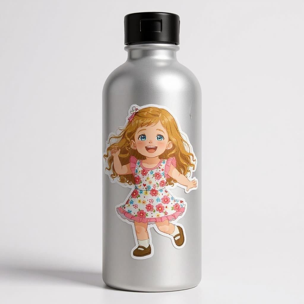 The Little Dancer - Custom Pet or Person Photo Sticker