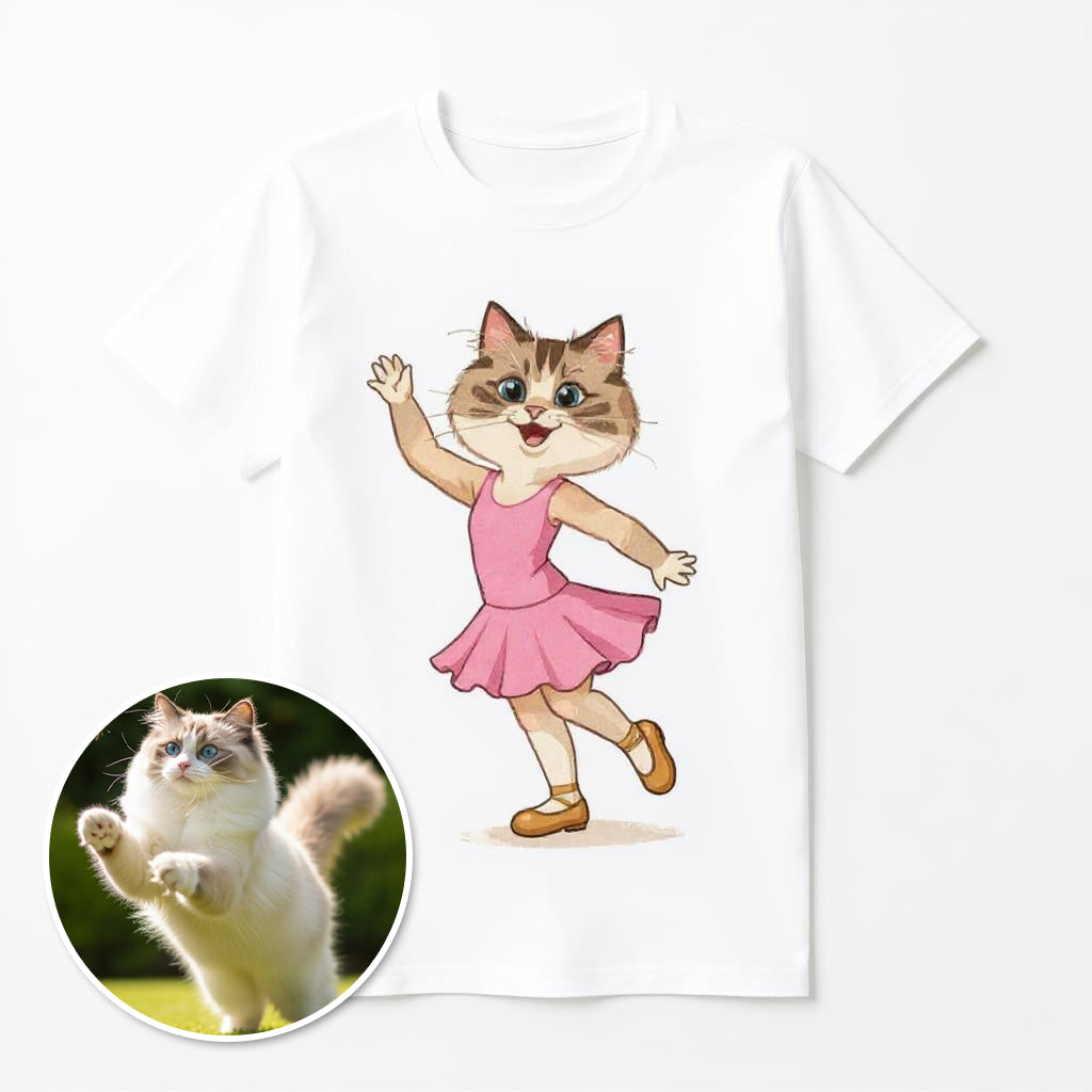 My Little Ballerina - Custom Photo T-shirt