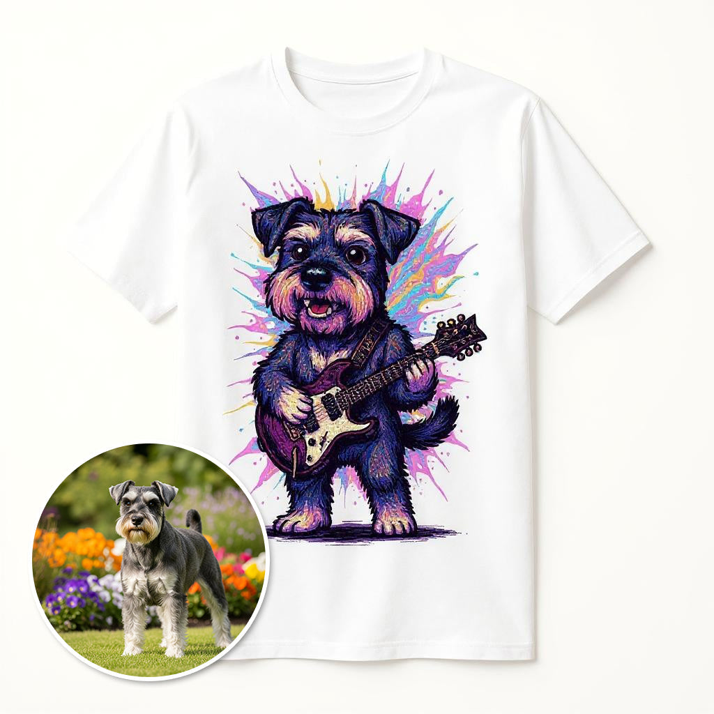 The Rock Star - Custom Photo T-shirt