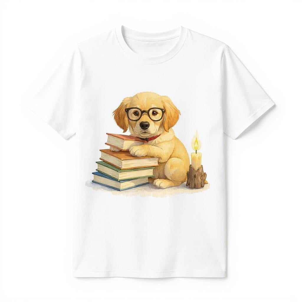 Bookworm- Custom Person or Pet Photo T-shirt