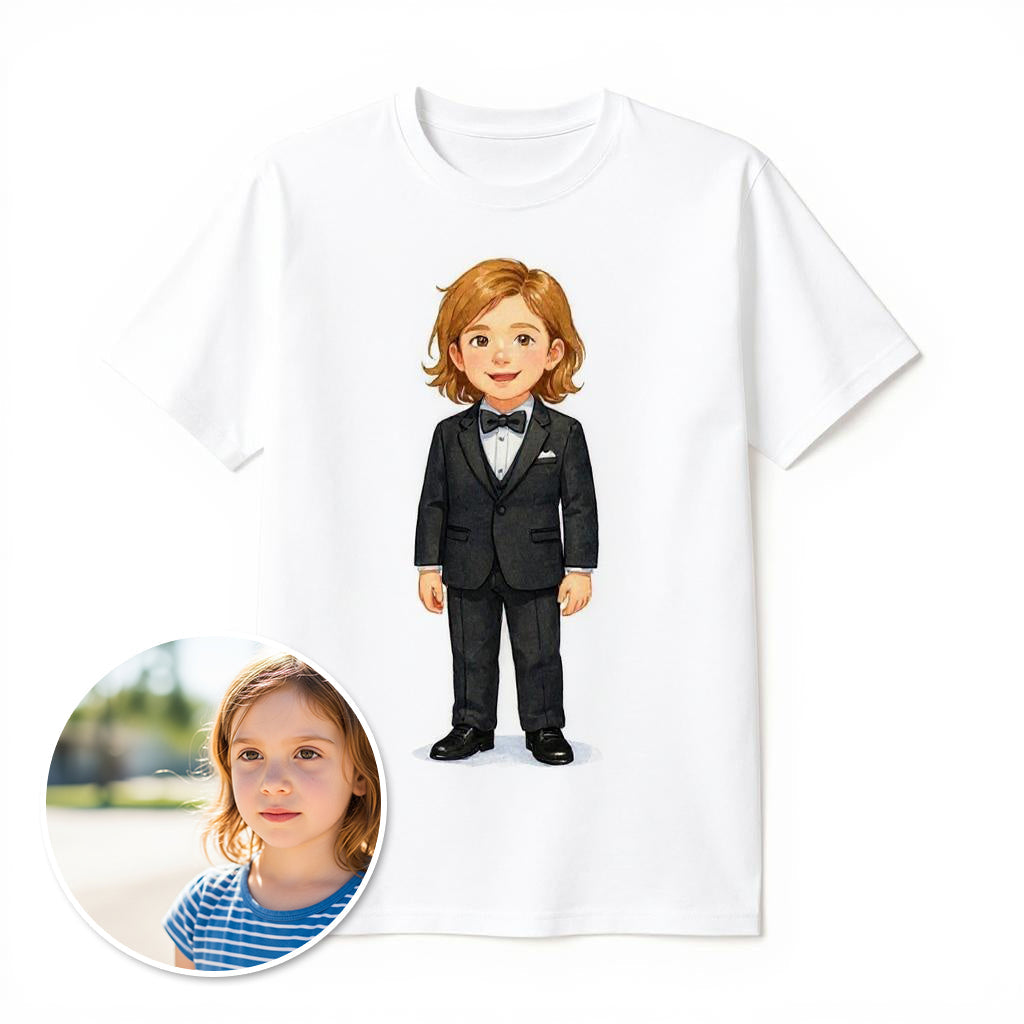 The Secret Agent - Custom Pet or Person Photo T-shirt