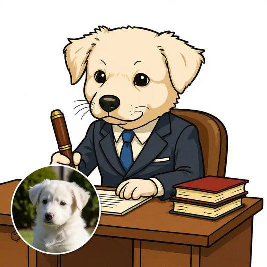 The Boss - Custom Person or Pet Photo Sticker