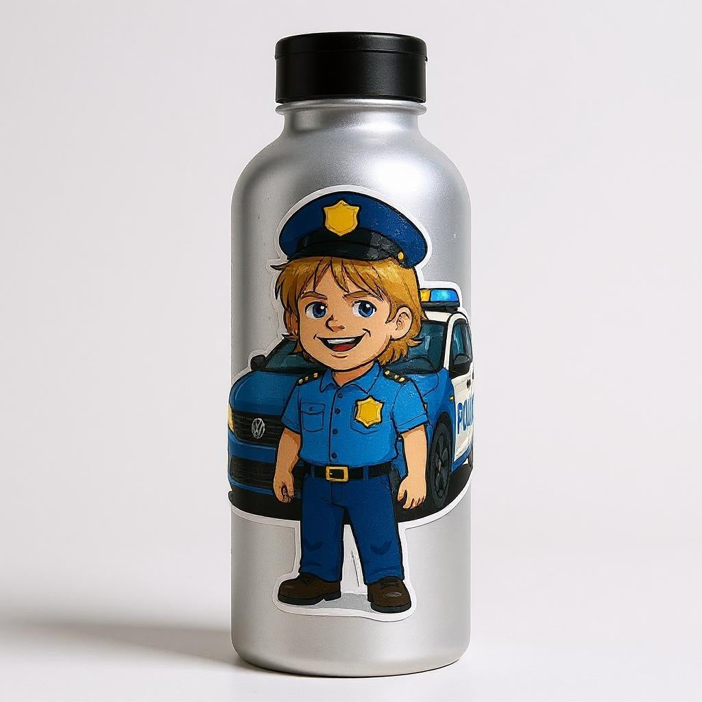 The Police Chief - Custom Pet or Person Photo Sticker