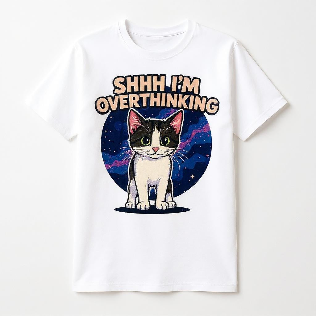 The Overthinker - Custom Pet or Person Photo T-shirt