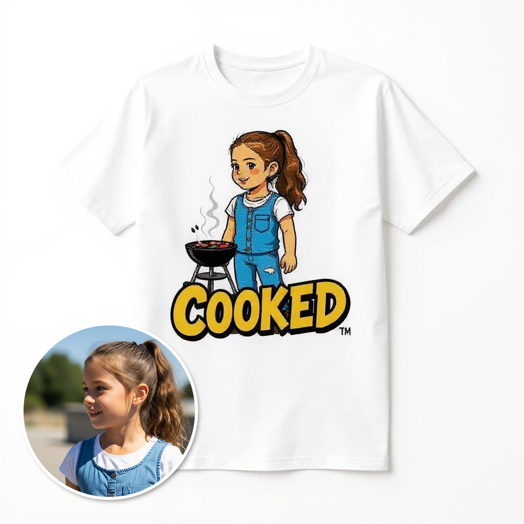 Cooked - Custom Pet or Person Photo T-shirt