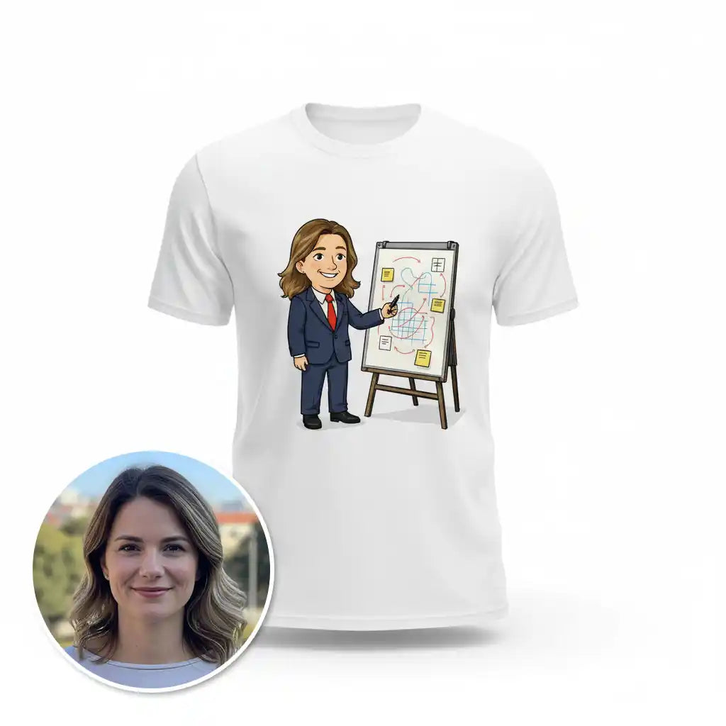 The Project Manager- Custom Person or Pet Photo T-shirt