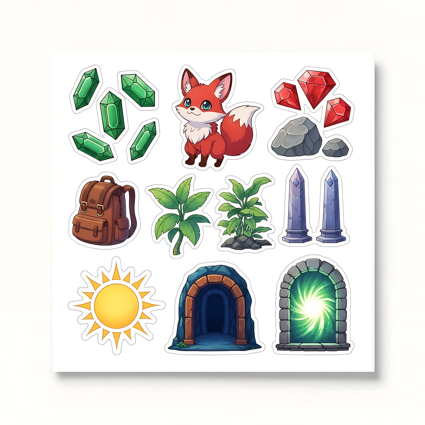 Treasure Lovers Sticker Set | Vinyl Decals