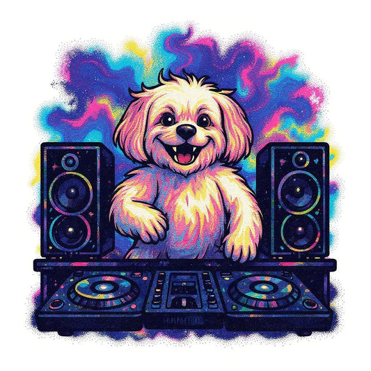 The DJ - Custom Photo Sticker