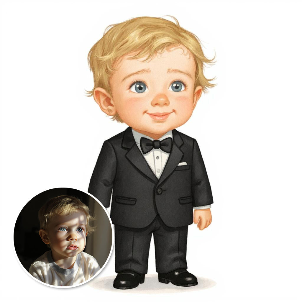 The Secret Agent - Custom Pet or Person Photo Sticker