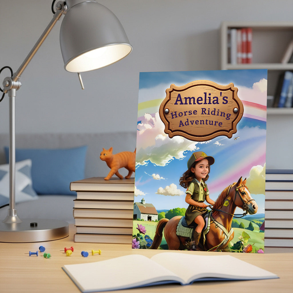 Horse Poster (UK) 21 cm x 29.7 cm