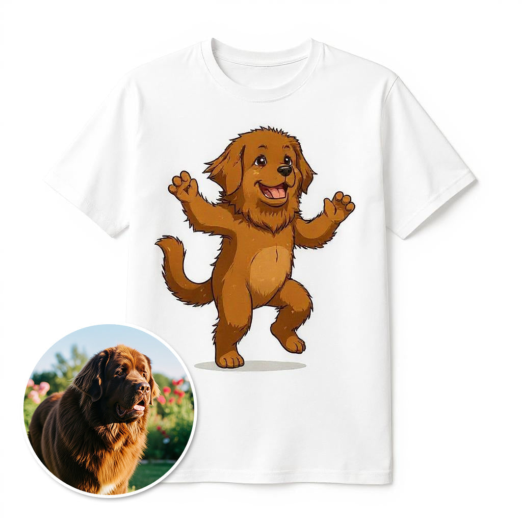 The Little Dancer - Custom Pet or Person Photo T-shirt