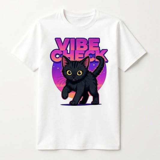 The Vibe Checker - Custom "Vibe Check" Pet or Person Photo T-shirt
