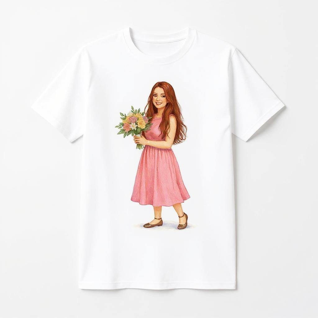 The Maid of Honor - Custom Pet or Person Photo T-shirt