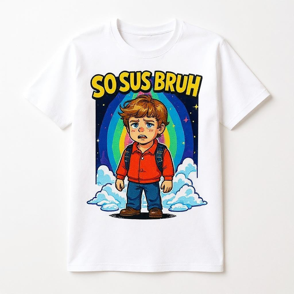 "So Sus Bruh" Custom Pet or Person Photo T-shirt