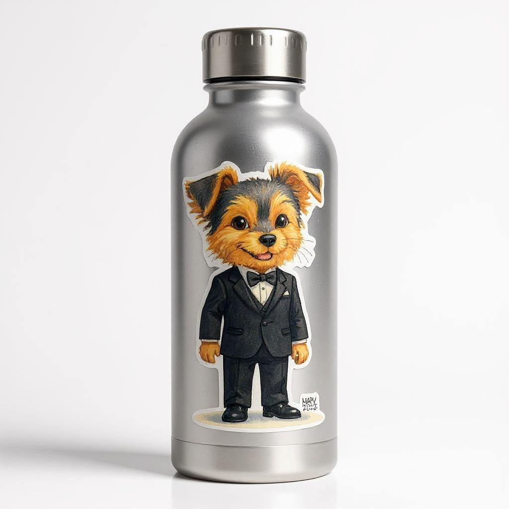 The Secret Agent - Custom Pet or Person Photo Sticker