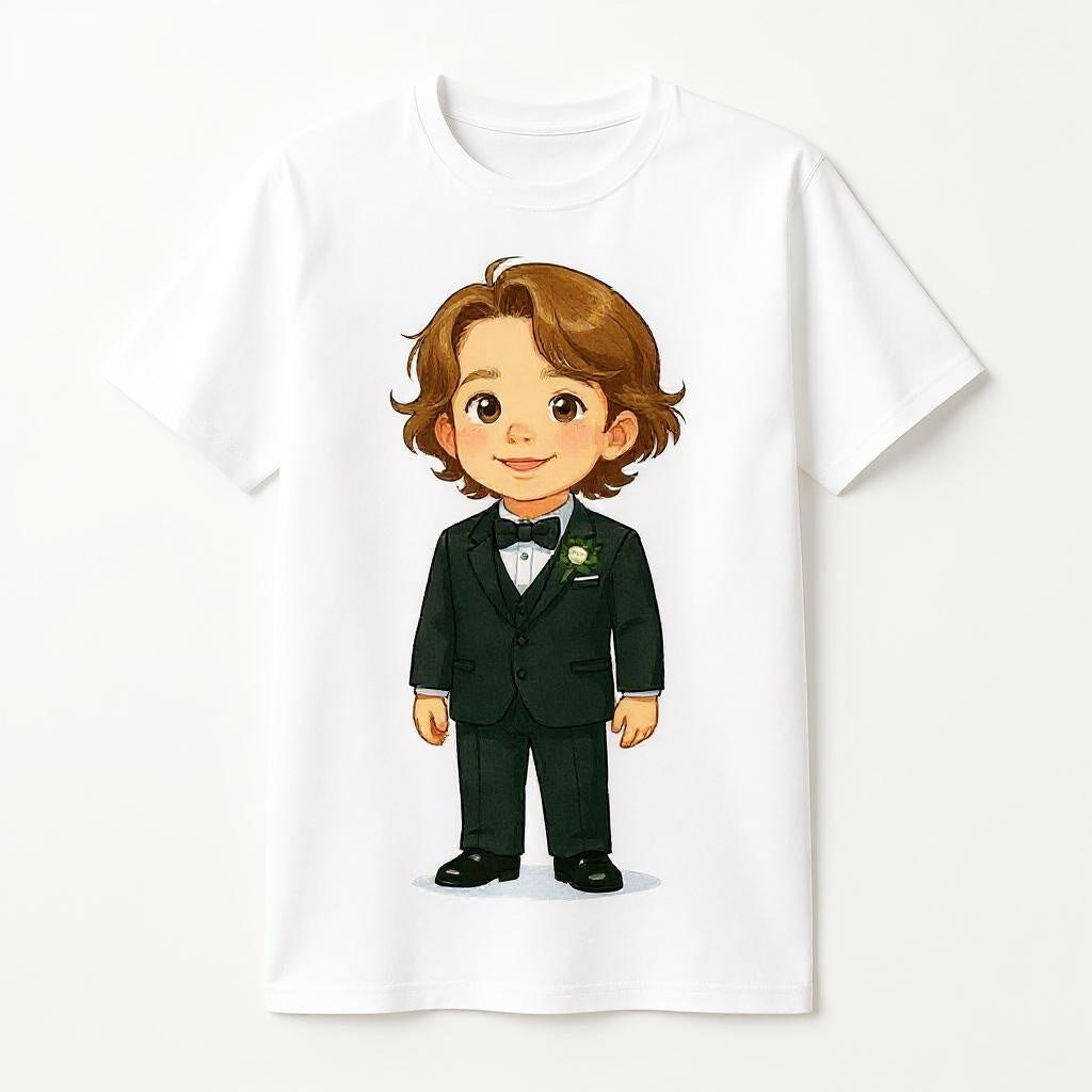 The Best Man - Custom Person or Pet Photo T-shirt