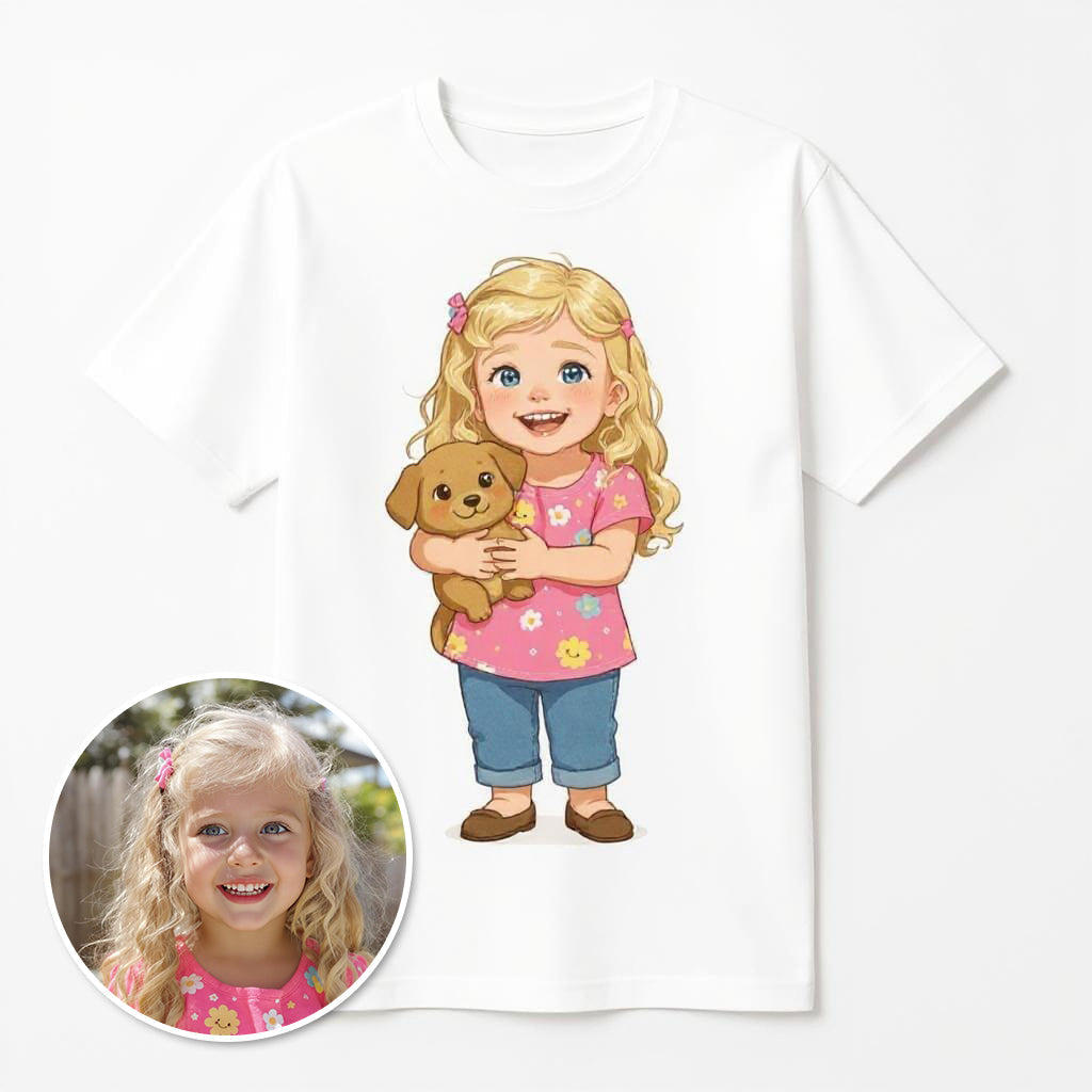 My Puppy Bestie - Custom Photo T-shirt