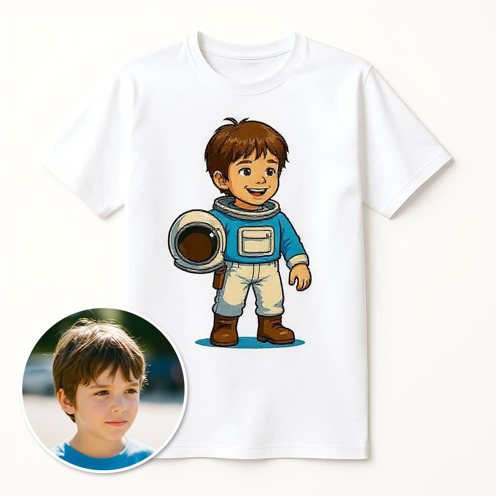 The Space Cadet - Custom Photo T-shirt
