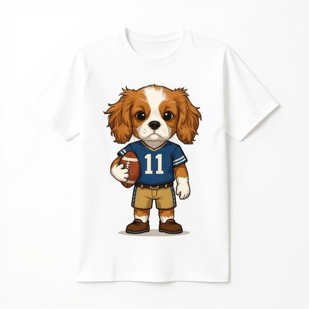 The Touchdown Champ - Custom Pet or Person Football Photo T-shirt
