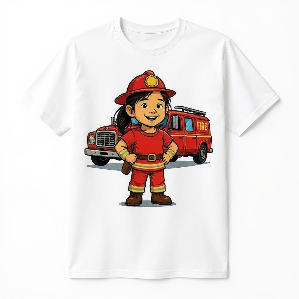 The Fire Chief - Custom Pet or Person Photo T-shirt