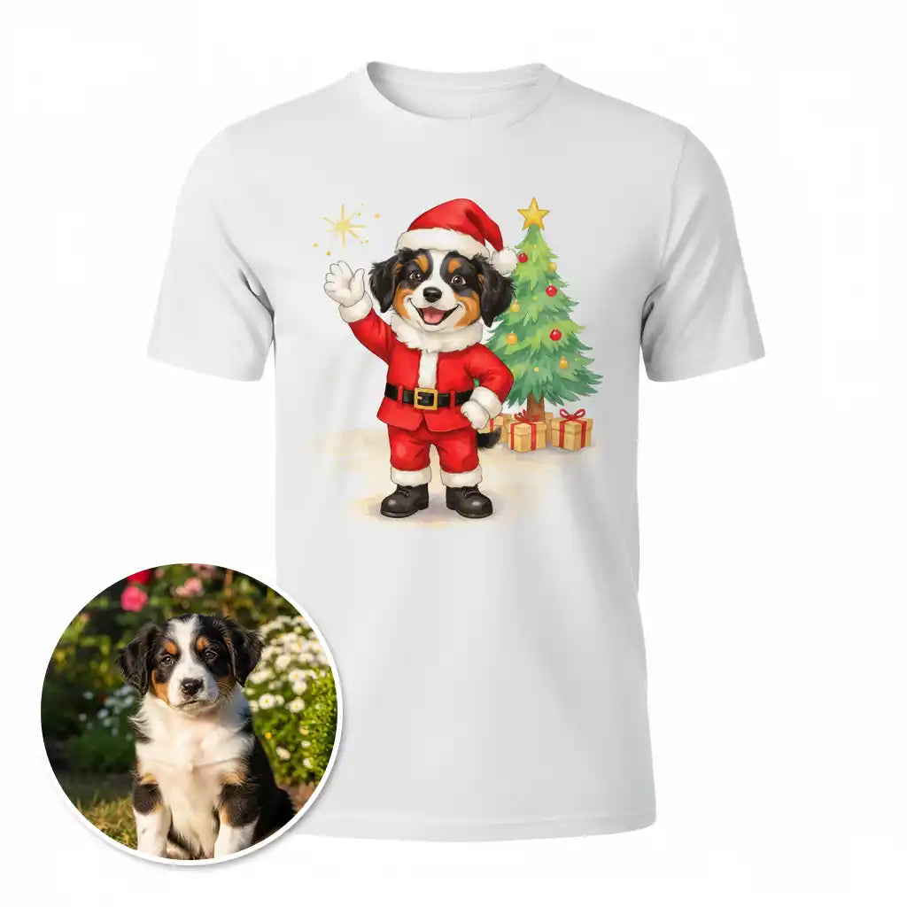 The Merry Maker - Custom Person or Pet Photo T-shirt