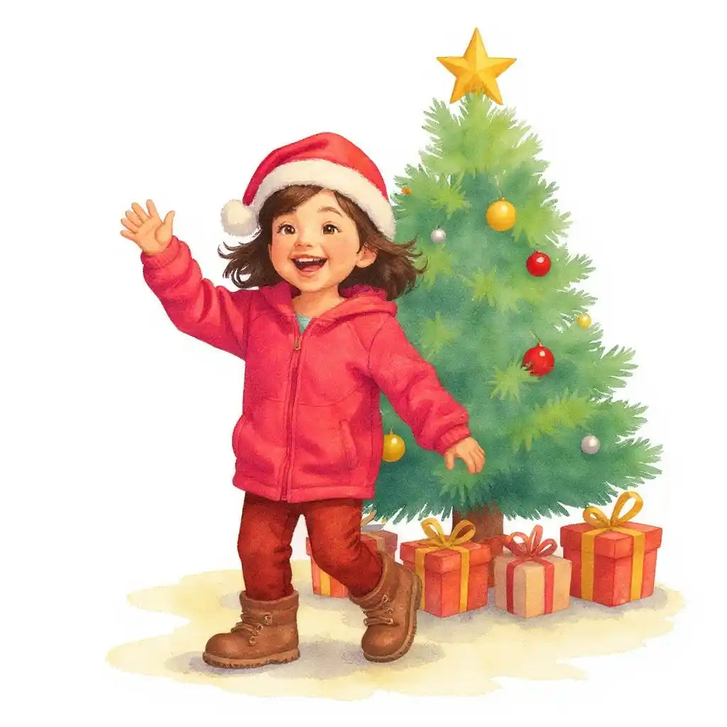 The Merry Maker - Custom Person or Pet Photo Sticker