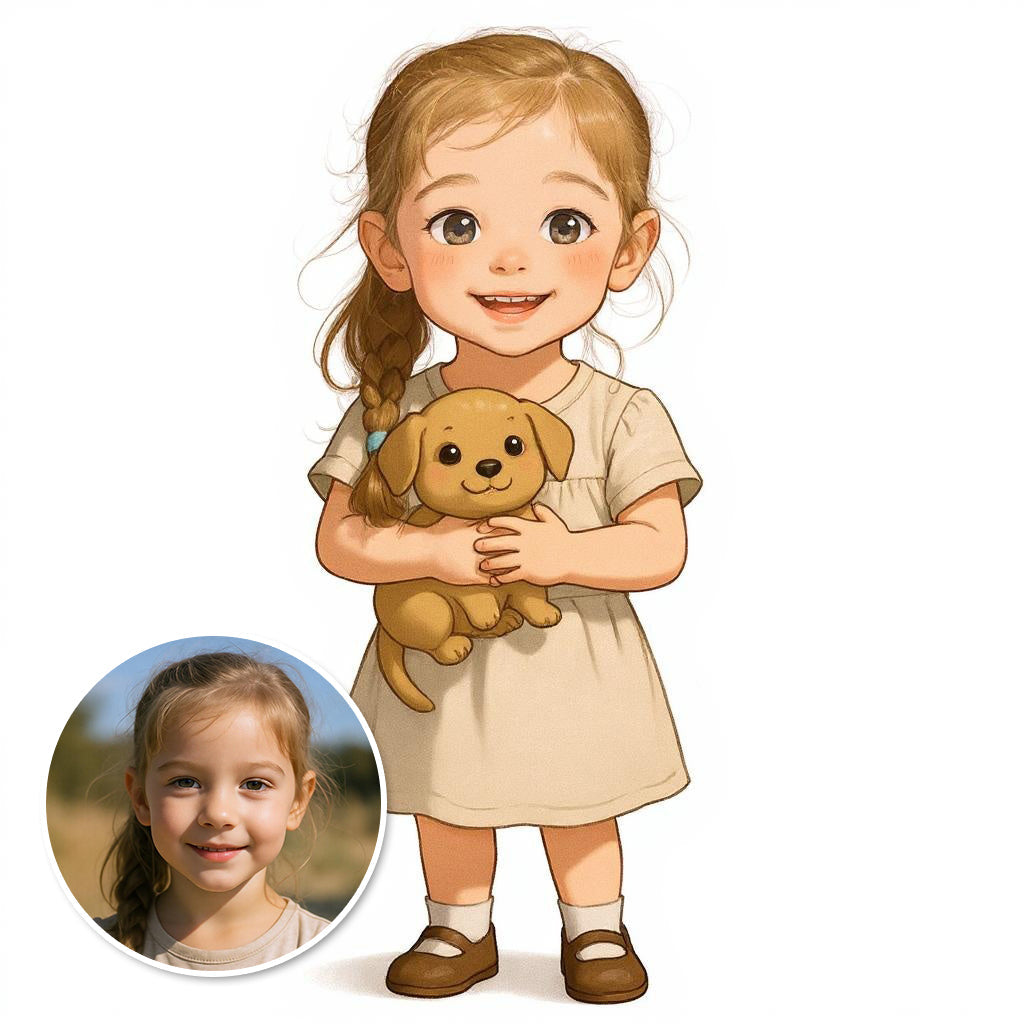 My Puppy Bestie - Custom Photo Sticker