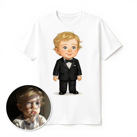 The Secret Agent - Custom Pet or Person Photo T-shirt