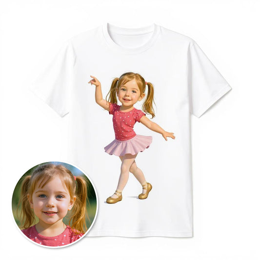 My Little Ballerina - Custom Photo T-shirt