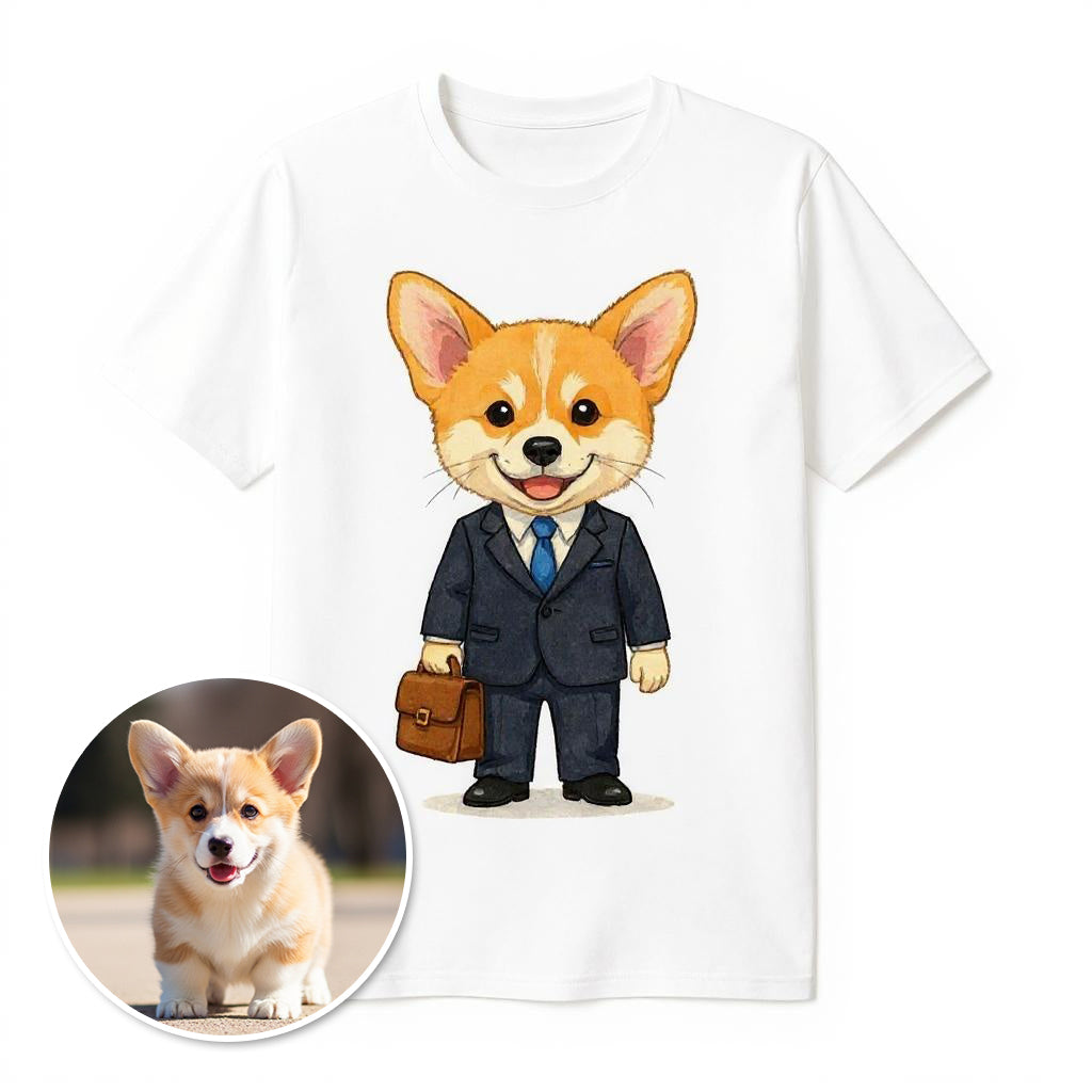 The CEO - Custom Pet or Person Photo T-shirt