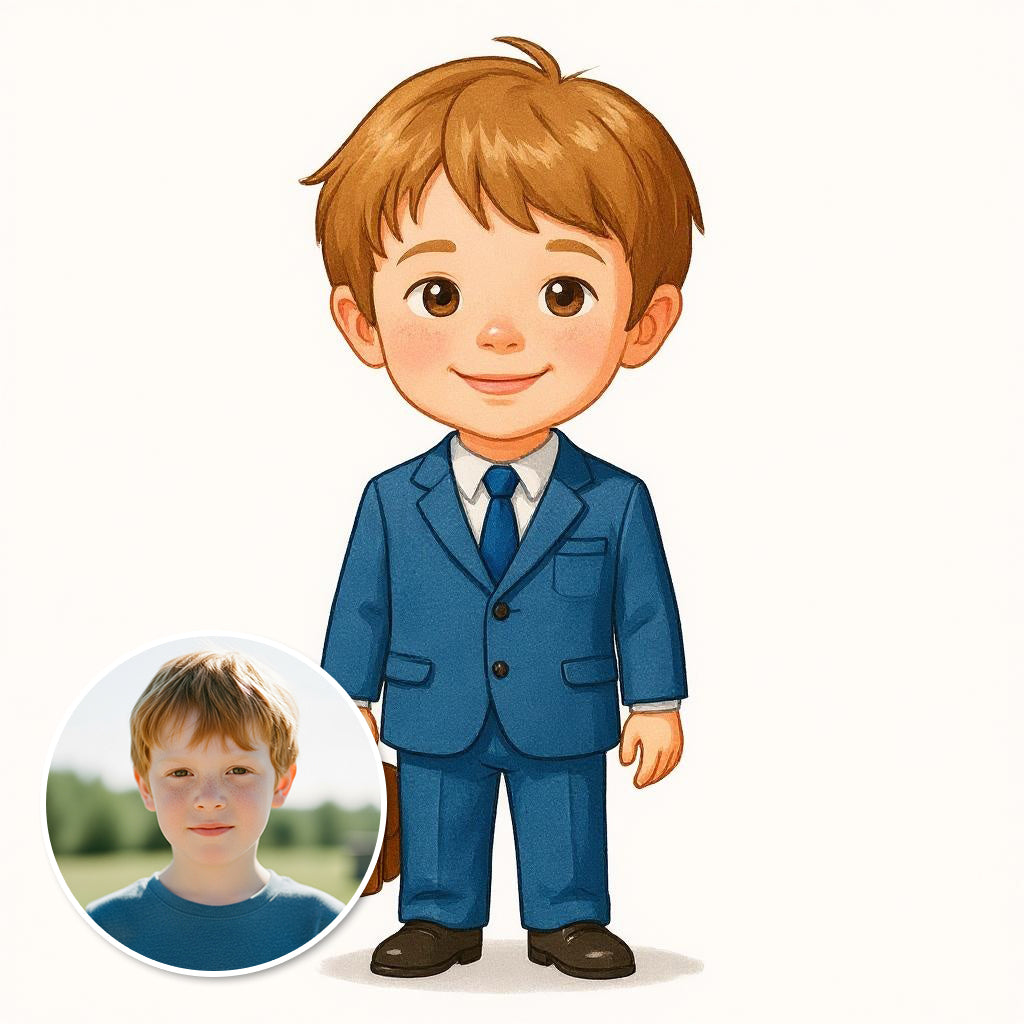 The CEO - Custom Pet or Person Photo Sticker