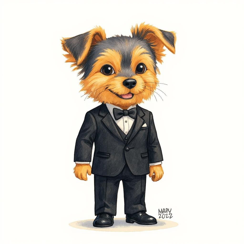 The Secret Agent - Custom Pet or Person Photo Sticker