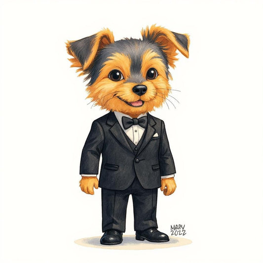 The Secret Agent - Custom Pet or Person Photo Sticker