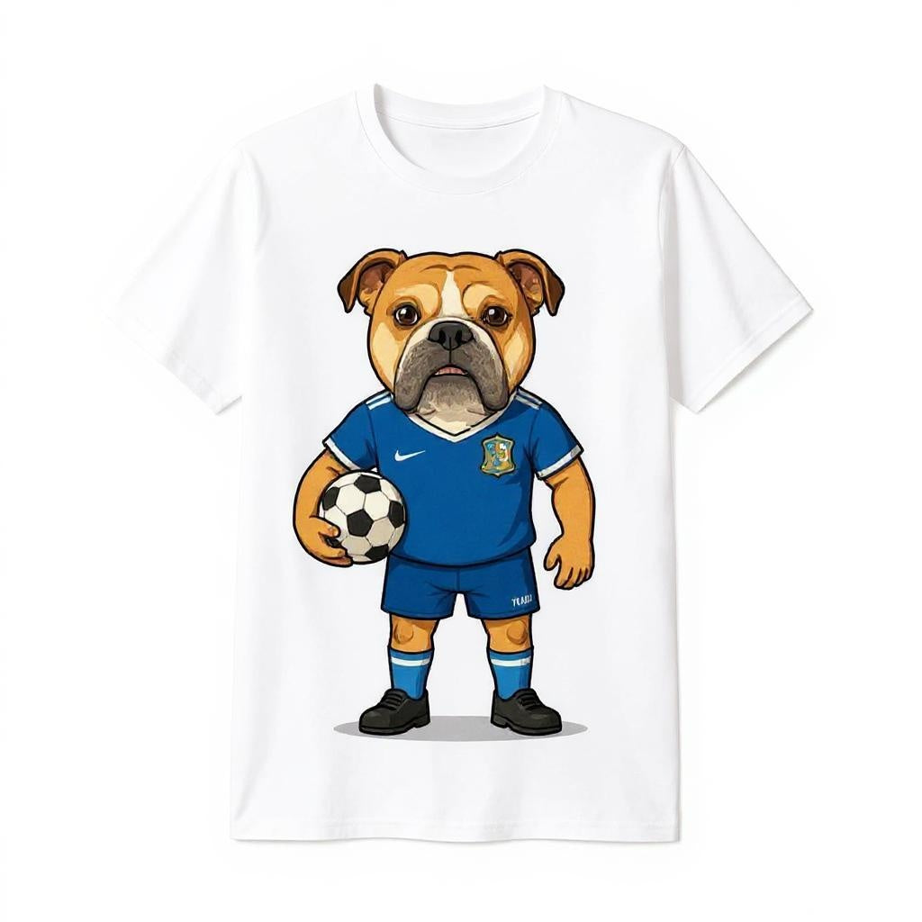The Goal Getter - Custom Pet or Person Soccer Photo T-shirt