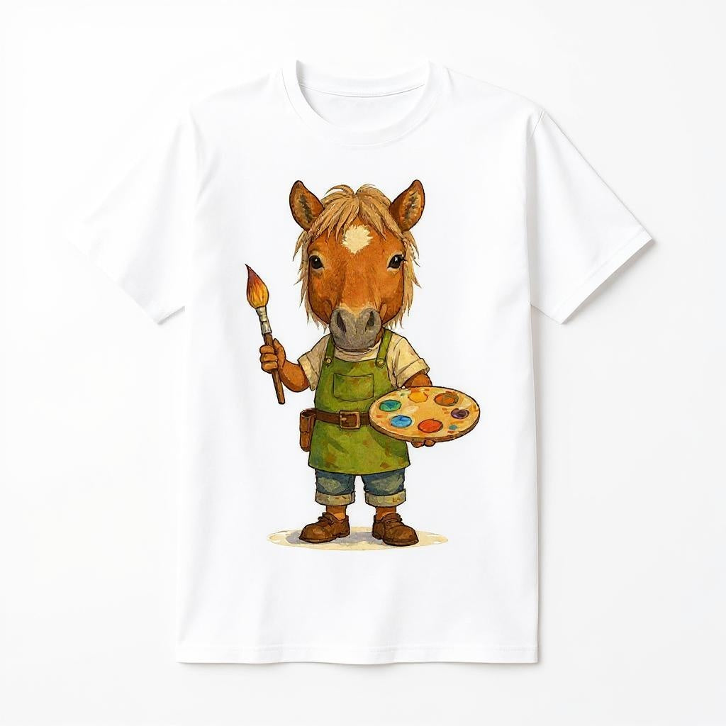 My Little Artist - Custom Photo T-shirt of Pet or Person