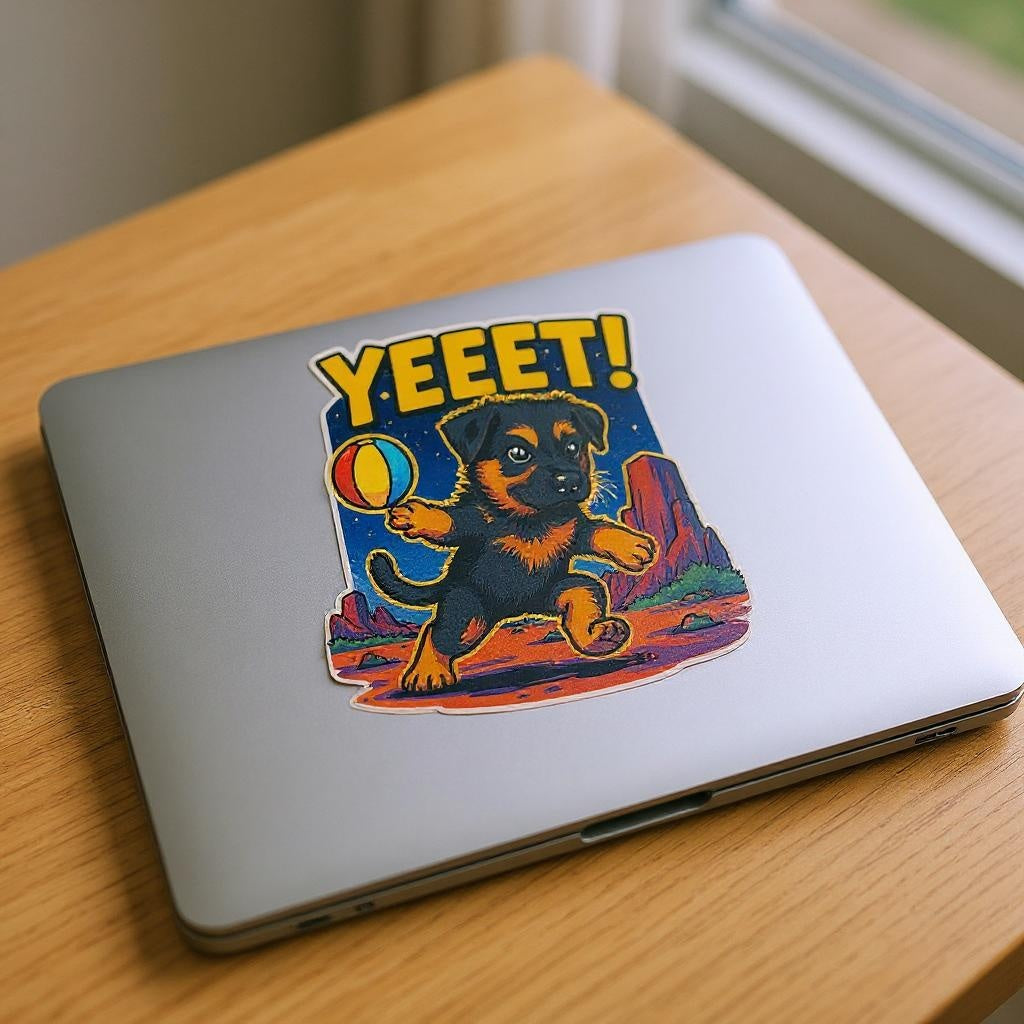 The Big Yeet - "YEEET!" Custom Photo Sticker