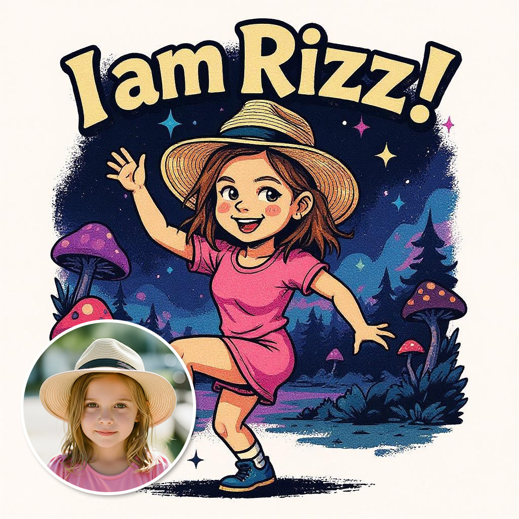 The Rizz Master - Custom Pet or Person Photo Sticker