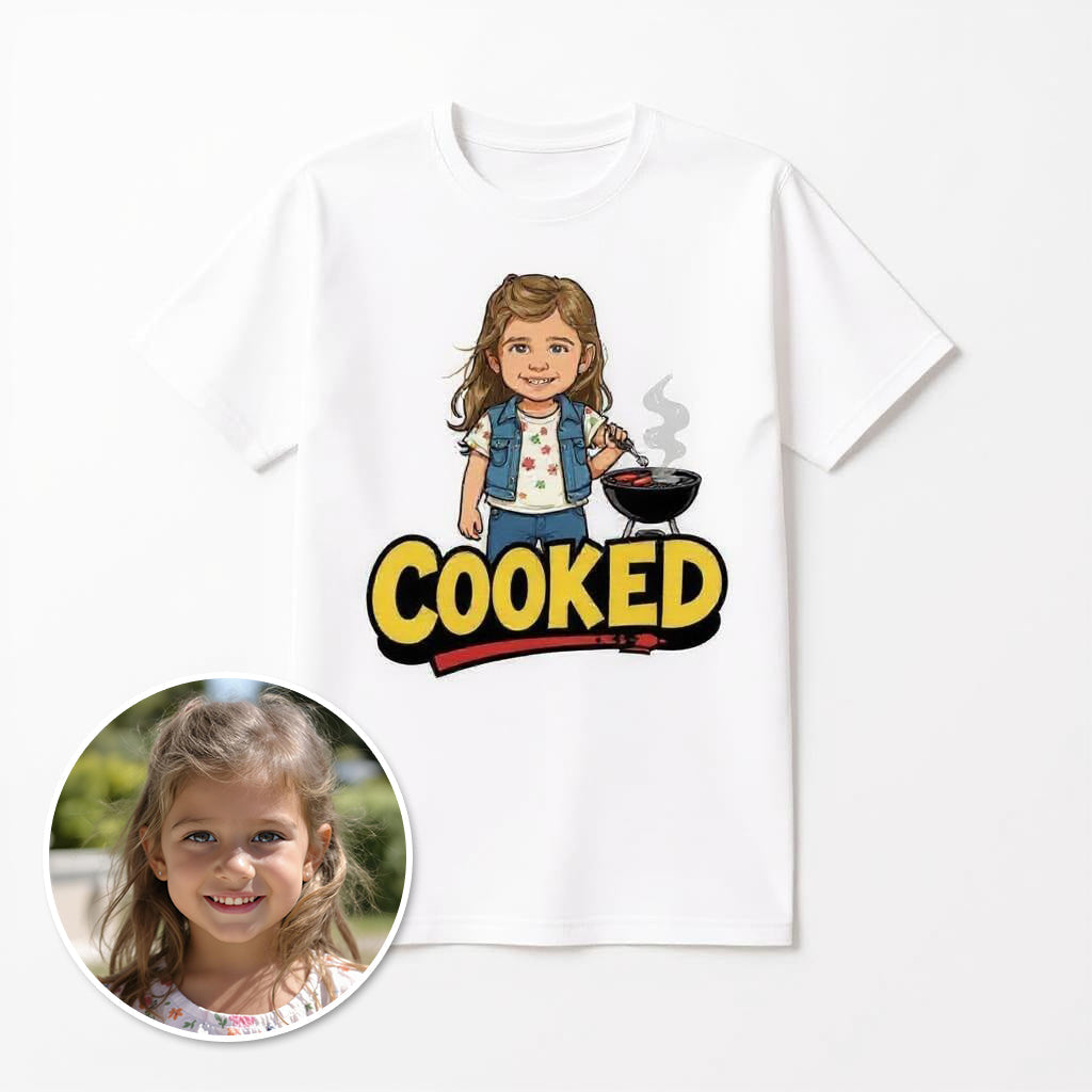 Cooked - Custom Pet or Person Photo T-shirt