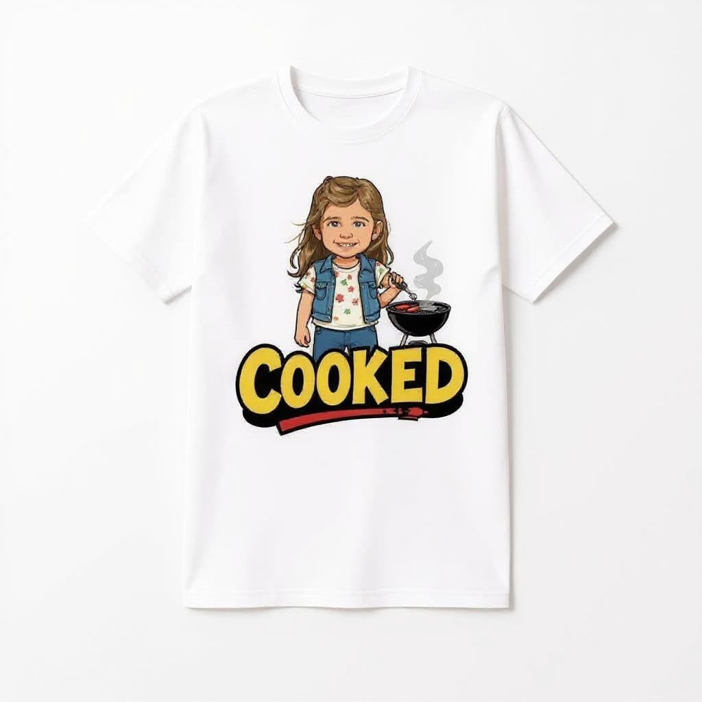 Cooked - Custom Pet or Person Photo T-shirt